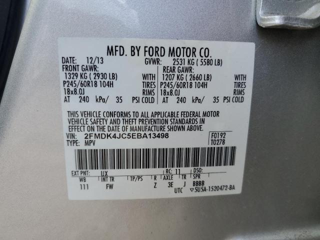 Photo 12 VIN: 2FMDK4JC5EBA13498 - FORD EDGE 