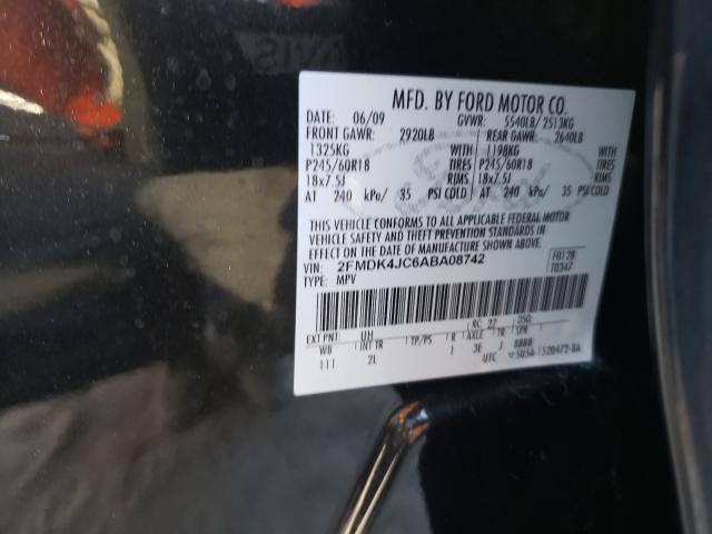 Photo 9 VIN: 2FMDK4JC6ABA08742 - FORD EDGE SEL 