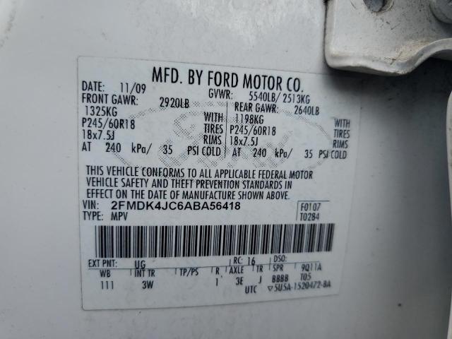 Photo 13 VIN: 2FMDK4JC6ABA56418 - FORD EDGE 