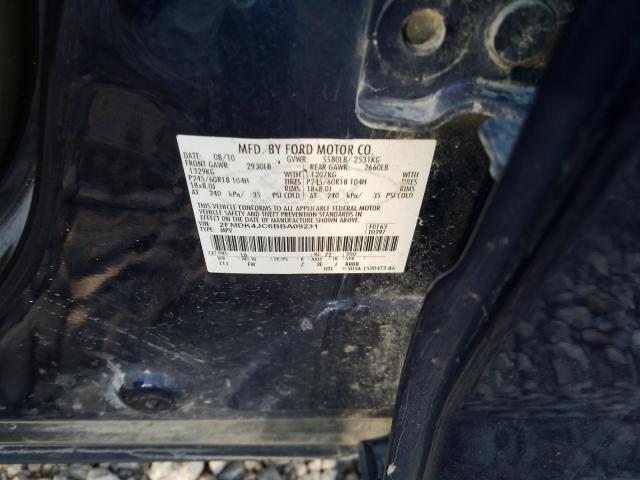 Photo 9 VIN: 2FMDK4JC6BBA09231 - FORD EDGE SEL 