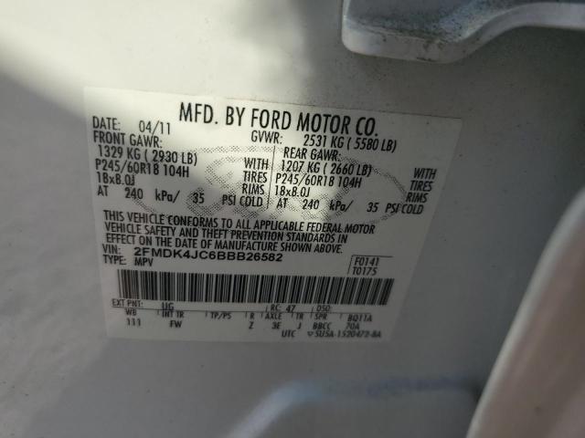 Photo 12 VIN: 2FMDK4JC6BBB26582 - FORD EDGE 