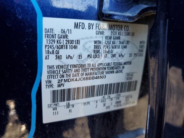 Photo 13 VIN: 2FMDK4JC6BBB48503 - FORD EDGE 