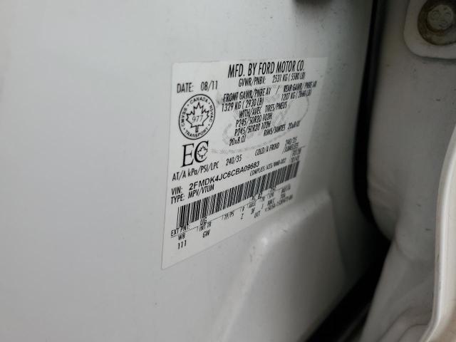 Photo 12 VIN: 2FMDK4JC6CBA09683 - FORD EDGE SEL 