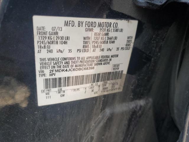 Photo 12 VIN: 2FMDK4JC6DBC68398 - FORD EDGE 