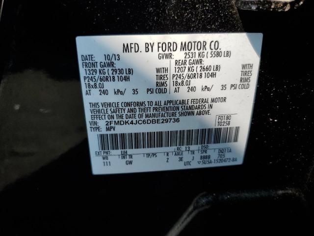 Photo 12 VIN: 2FMDK4JC6DBE29736 - FORD EDGE SEL 