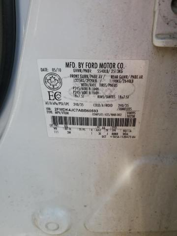 Photo 12 VIN: 2FMDK4JC7ABB60593 - FORD EDGE 