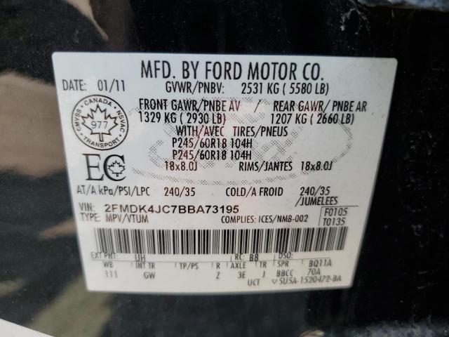 Photo 13 VIN: 2FMDK4JC7BBA73195 - FORD EDGE 