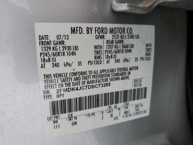 Photo 12 VIN: 2FMDK4JC7DBC73285 - FORD EDGE 