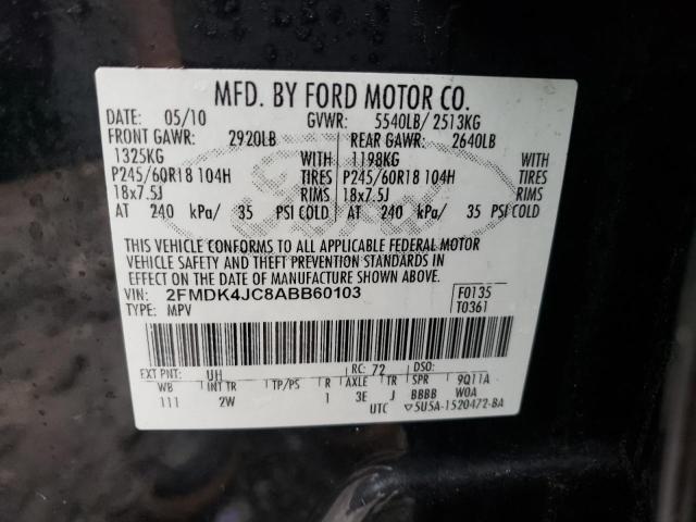 Photo 13 VIN: 2FMDK4JC8ABB60103 - FORD EDGE 