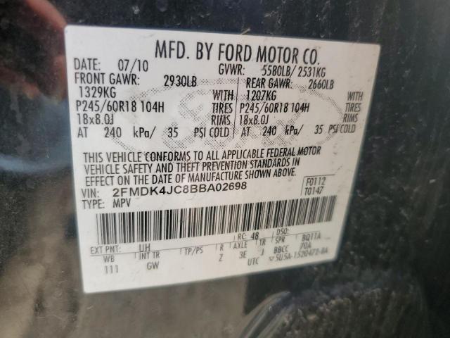 Photo 12 VIN: 2FMDK4JC8BBA02698 - FORD EDGE 