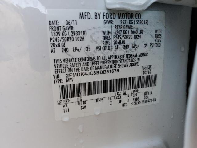 Photo 12 VIN: 2FMDK4JC8BBB51676 - FORD EDGE 