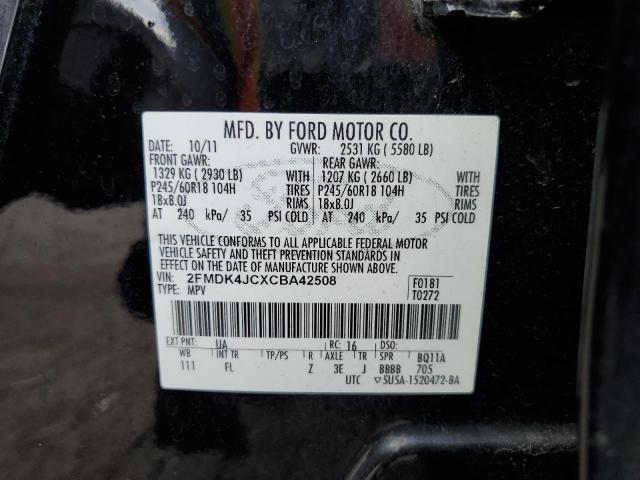 Photo 11 VIN: 2FMDK4JCXCBA42508 - FORD EDGE 