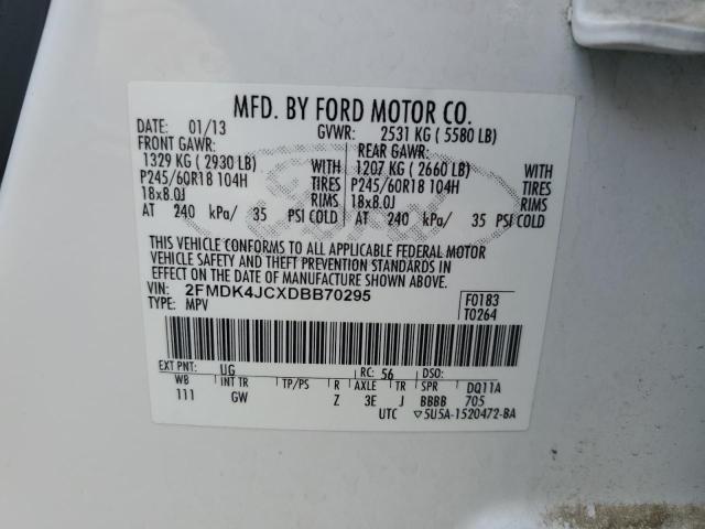 Photo 12 VIN: 2FMDK4JCXDBB70295 - FORD EDGE SEL 