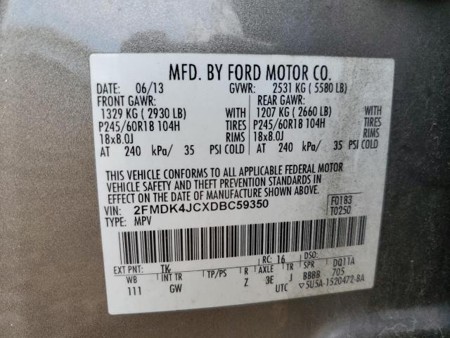 Photo 12 VIN: 2FMDK4JCXDBC59350 - FORD EDGE 