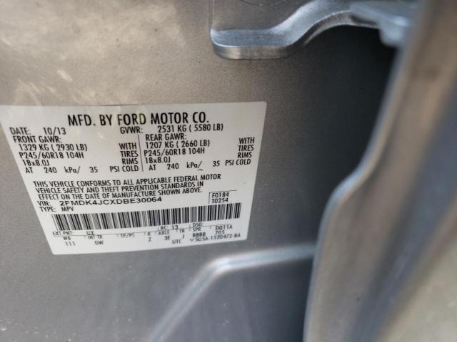 Photo 9 VIN: 2FMDK4JCXDBE30064 - FORD EDGE SEL 