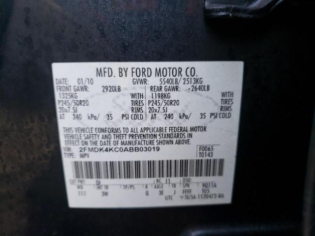 Photo 9 VIN: 2FMDK4KC0ABB03019 - FORD EDGE LIMIT 