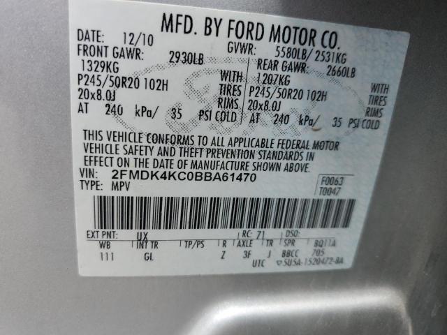 Photo 12 VIN: 2FMDK4KC0BBA61470 - FORD EDGE 