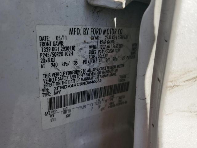 Photo 11 VIN: 2FMDK4KC0BBB40685 - FORD EDGE LIMIT 