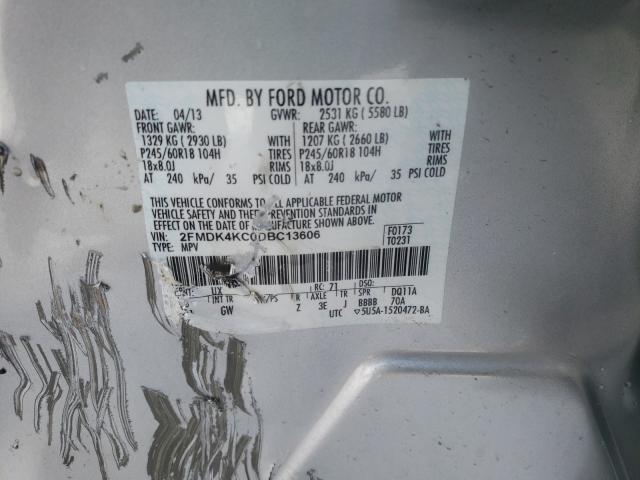 Photo 9 VIN: 2FMDK4KC0DBC13606 - FORD EDGE LIMIT 