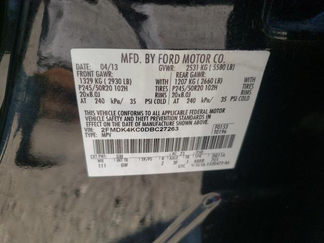 Photo 9 VIN: 2FMDK4KC0DBC27263 - FORD EDGE LIMIT 