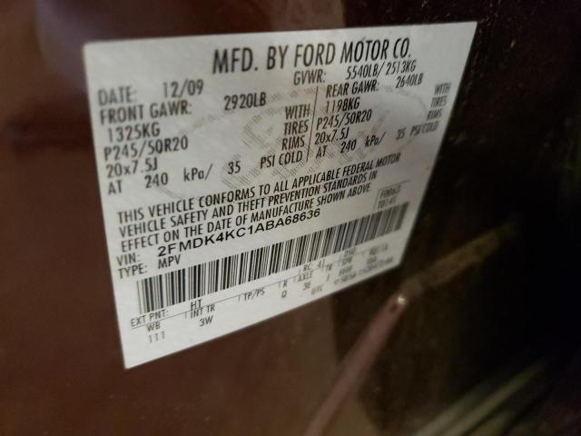 Photo 12 VIN: 2FMDK4KC1ABA68636 - FORD EDGE LIMIT 