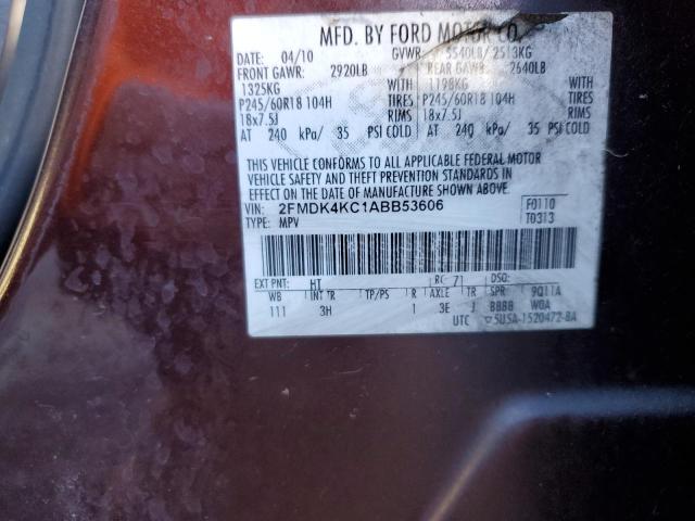 Photo 11 VIN: 2FMDK4KC1ABB53606 - FORD EDGE 