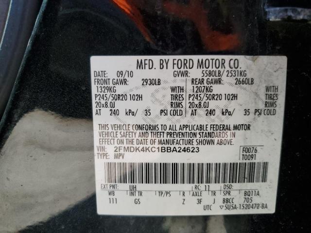 Photo 12 VIN: 2FMDK4KC1BBA24623 - FORD EDGE 