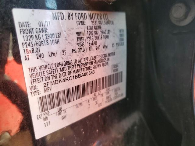 Photo 12 VIN: 2FMDK4KC1BBA80383 - FORD EDGE LIMIT 