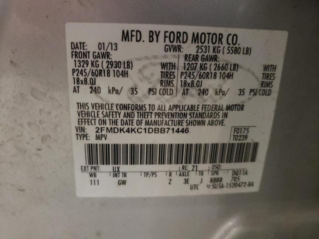 Photo 12 VIN: 2FMDK4KC1DBB71446 - FORD EDGE LIMIT 