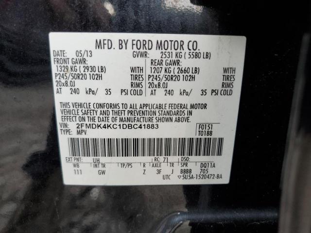 Photo 12 VIN: 2FMDK4KC1DBC41883 - FORD EDGE 