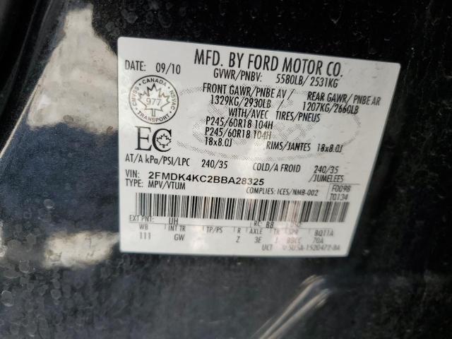 Photo 13 VIN: 2FMDK4KC2BBA28325 - FORD EDGE 