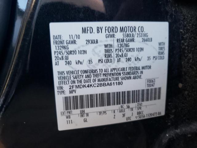 Photo 9 VIN: 2FMDK4KC2BBA61180 - FORD EDGE LIMIT 