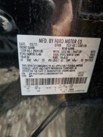 Photo 13 VIN: 2FMDK4KC2BBB08725 - FORD EDGE LIMIT 