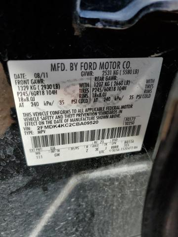 Photo 9 VIN: 2FMDK4KC2CBA09520 - FORD EDGE LIMIT 