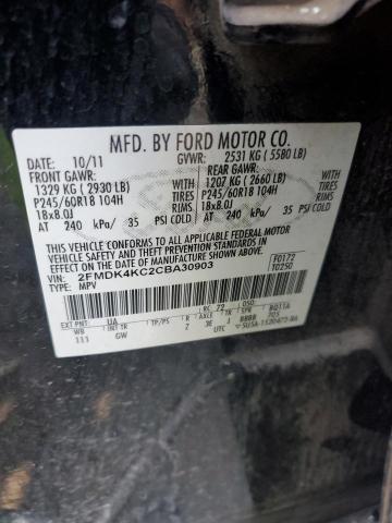 Photo 12 VIN: 2FMDK4KC2CBA30903 - FORD EDGE LIMIT 