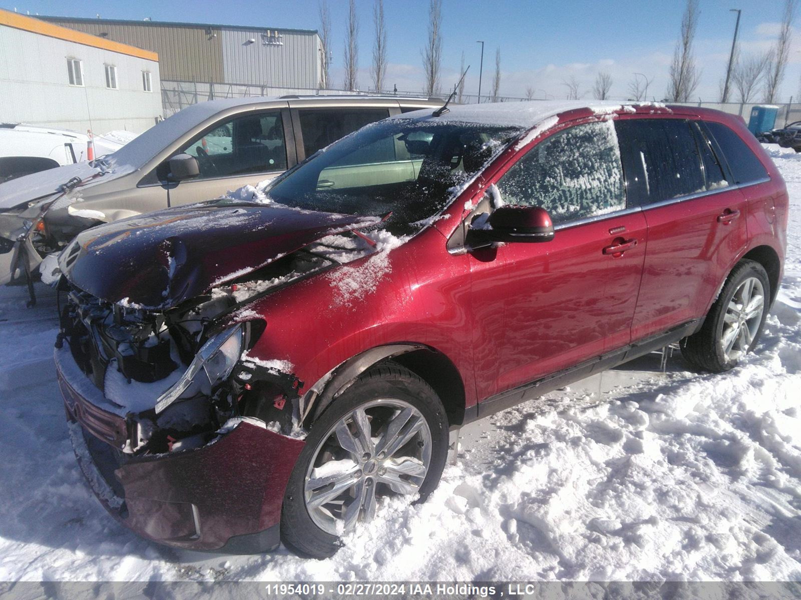 Photo 1 VIN: 2FMDK4KC2EBB02363 - FORD EDGE 