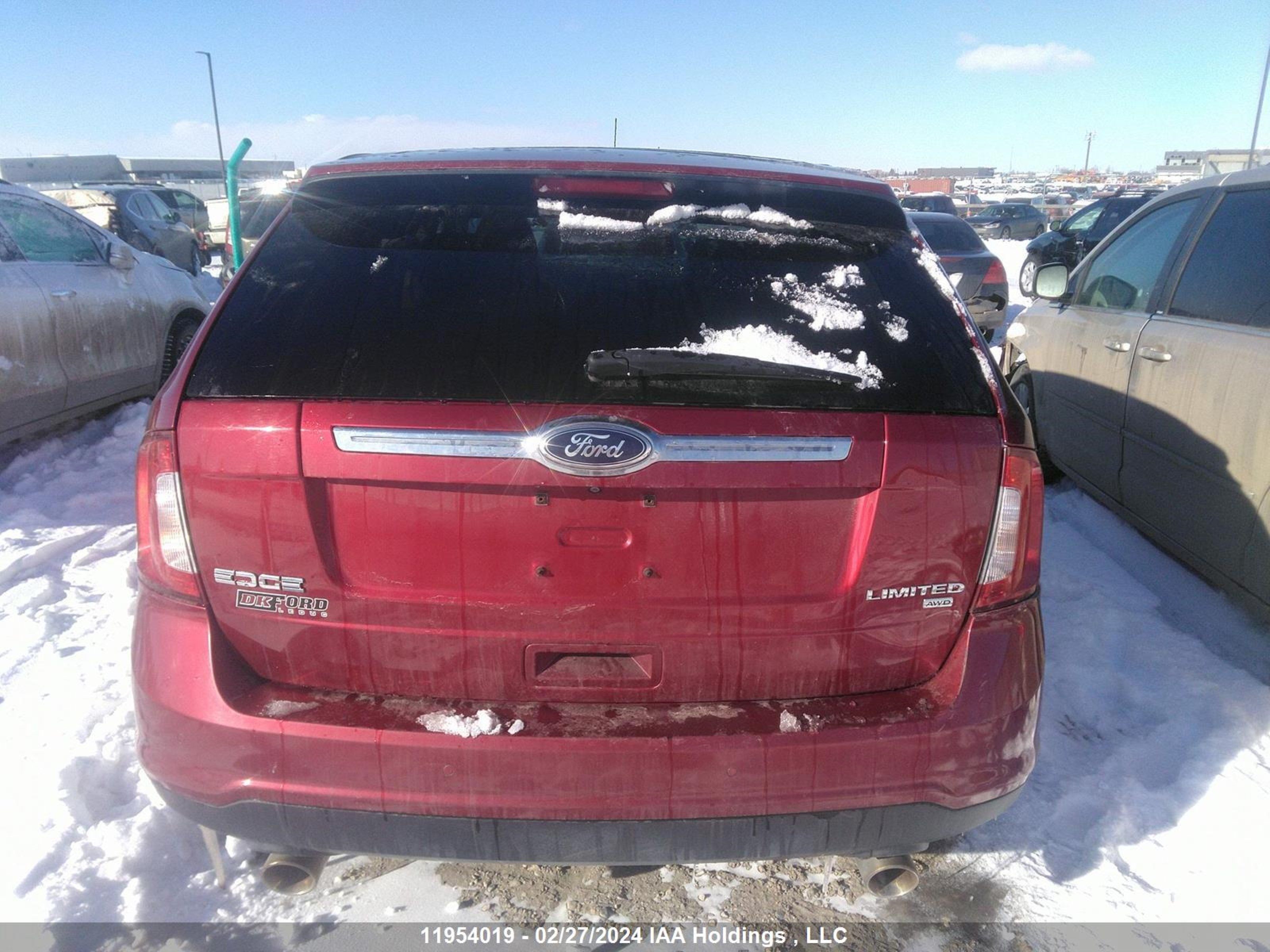 Photo 16 VIN: 2FMDK4KC2EBB02363 - FORD EDGE 