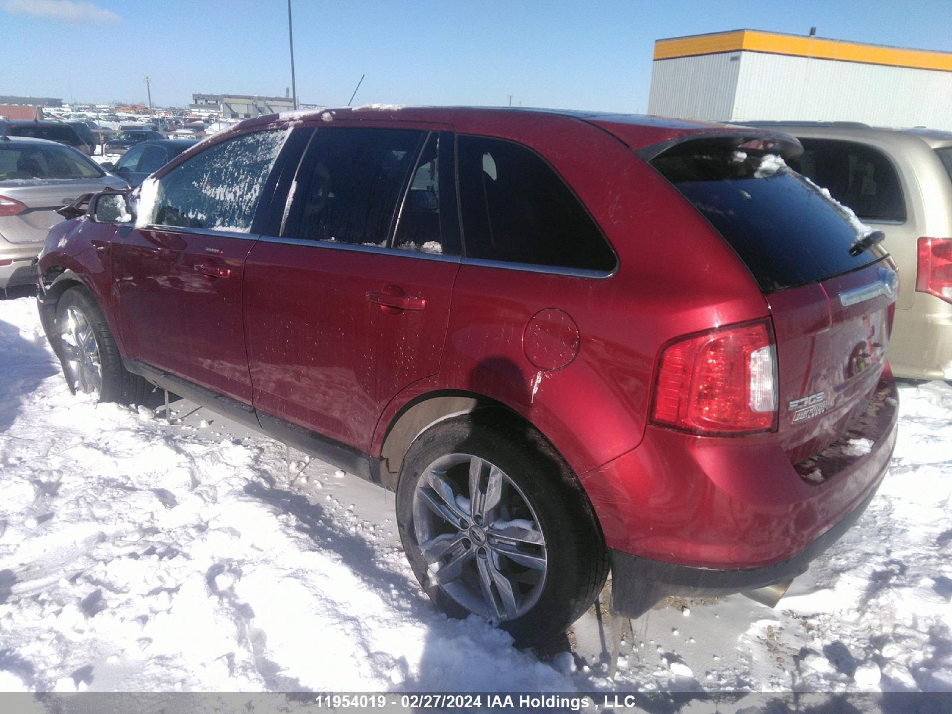 Photo 2 VIN: 2FMDK4KC2EBB02363 - FORD EDGE 