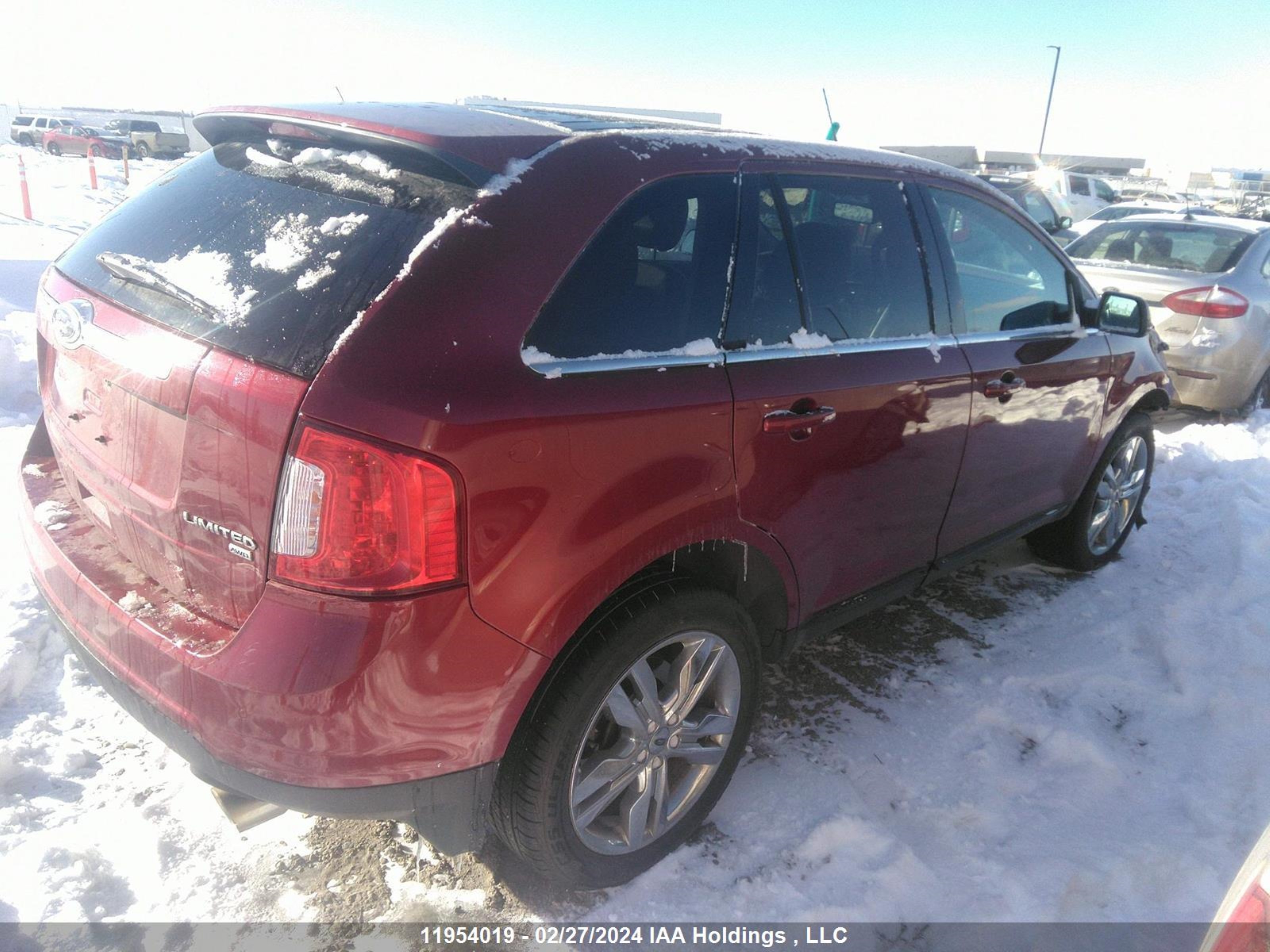 Photo 3 VIN: 2FMDK4KC2EBB02363 - FORD EDGE 