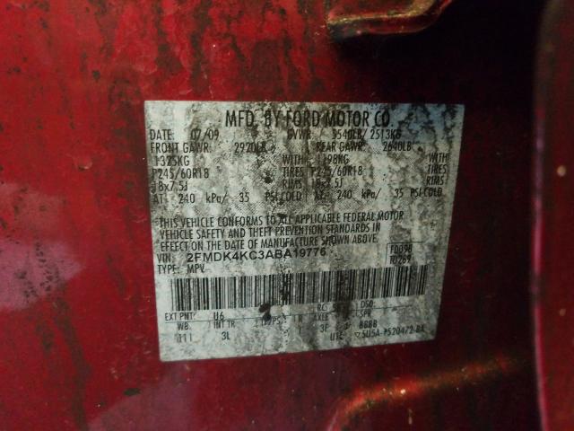 Photo 9 VIN: 2FMDK4KC3ABA19776 - FORD EDGE LIMIT 