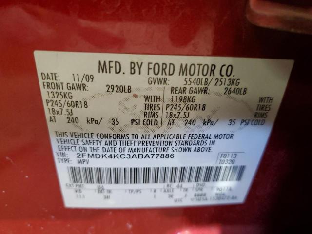 Photo 12 VIN: 2FMDK4KC3ABA77886 - FORD EDGE LIMIT 