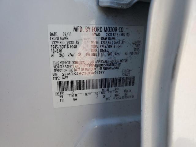 Photo 11 VIN: 2FMDK4KC3BBA91577 - FORD EDGE 