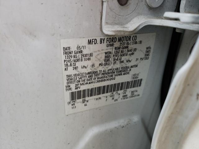 Photo 9 VIN: 2FMDK4KC3BBB30202 - FORD EDGE LIMIT 