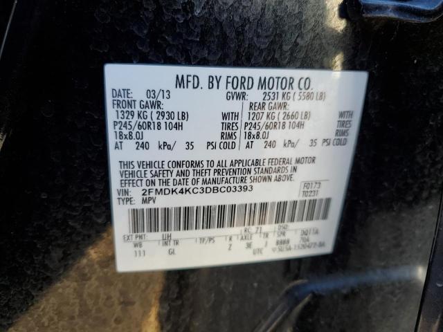 Photo 12 VIN: 2FMDK4KC3DBC03393 - FORD EDGE LIMIT 