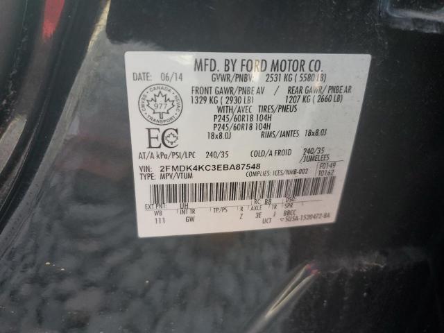 Photo 11 VIN: 2FMDK4KC3EBA87548 - FORD EDGE LIMIT 