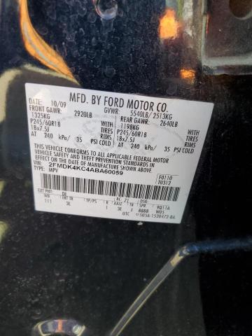 Photo 11 VIN: 2FMDK4KC4ABA60059 - FORD EDGE LIMIT 