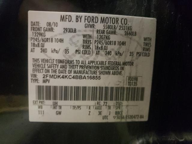 Photo 9 VIN: 2FMDK4KC4BBA16855 - FORD EDGE LIMIT 