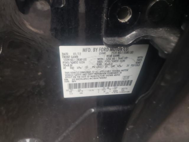 Photo 9 VIN: 2FMDK4KC4CBA79990 - FORD EDGE LIMIT 