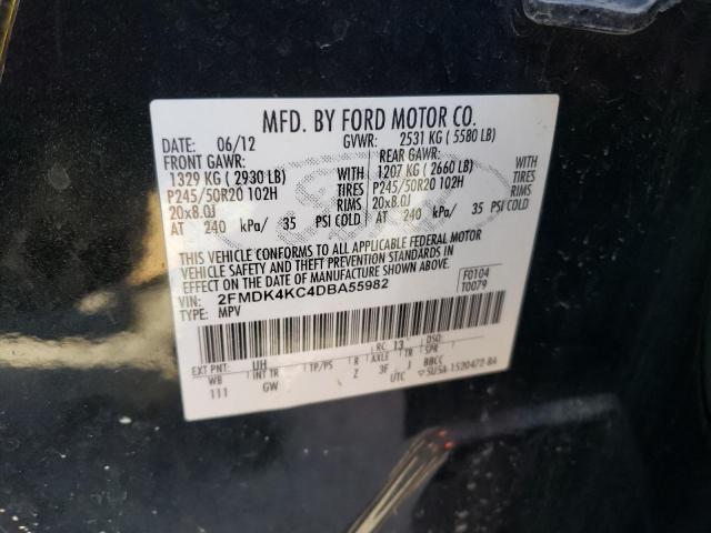 Photo 12 VIN: 2FMDK4KC4DBA55982 - FORD EDGE 