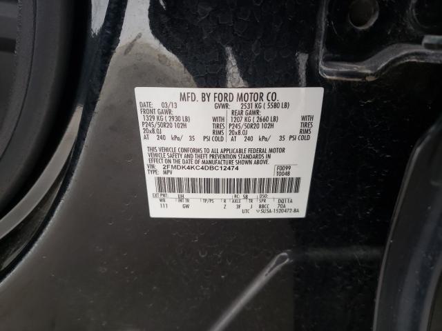 Photo 9 VIN: 2FMDK4KC4DBC12474 - FORD EDGE LIMIT 